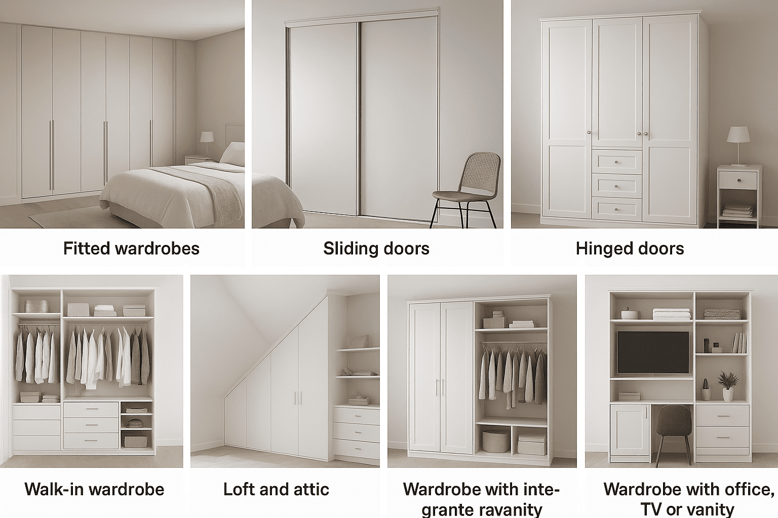 Wardrobes types